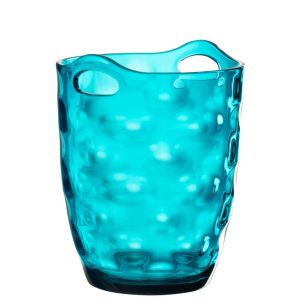 ICE BUCKET LEONARD PLASTIC BLUE