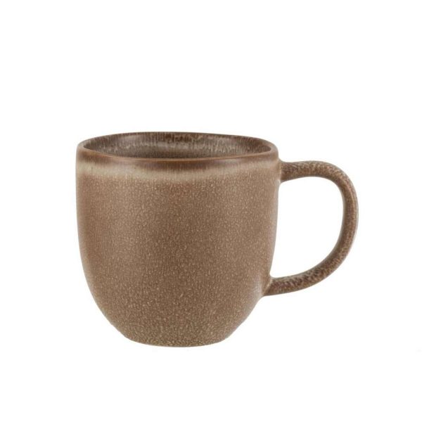 MUG LOUISE CERAMIC COGNAC