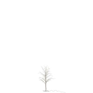 TREE BARE+LED METAL WHITE SMALL