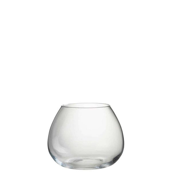 VASE FIE GLASS TRANSPARENT MEDIUM