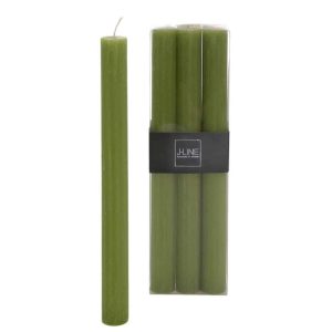 BOX 6 TABLE CANDLE GRASS -9H