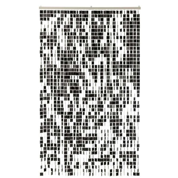 CURTAIN SQUARE PVC BLACK
