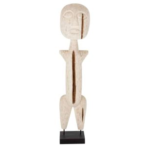 FIGURE PRIMITIVE ALABASIA WOOD WHITE EXTRA LARGE