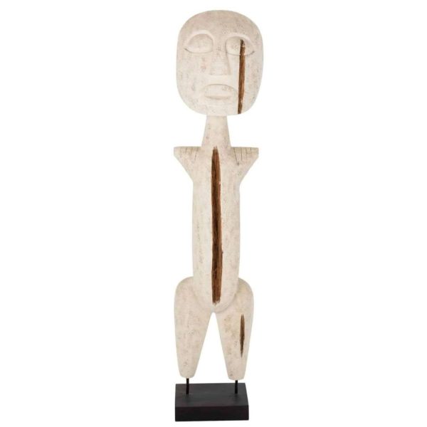 FIGURE PRIMITIVE ALABASIA WOOD WHITE EXTRA LARGE