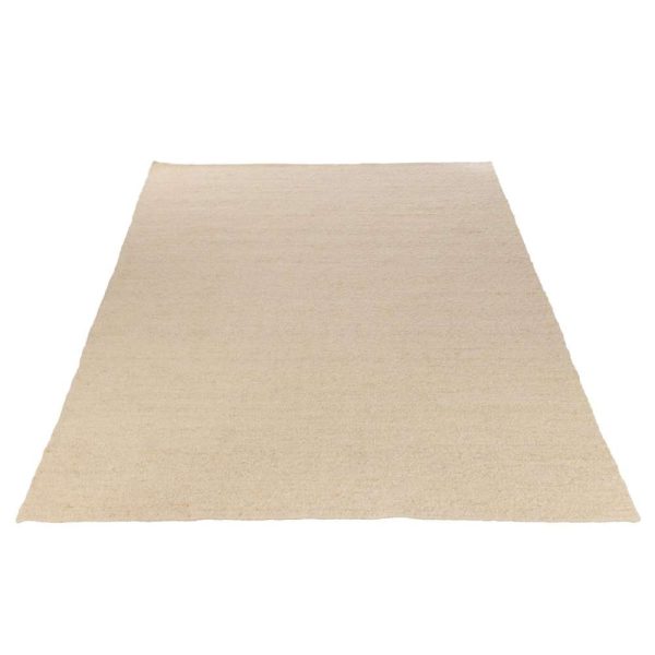 RUG RECTANGLE PEAS WOOL CREAM