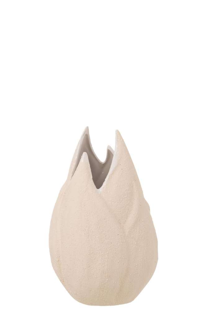 VASE SAND CERAMIC BEIGE LARGE