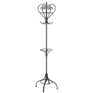 HALLSTAND ROUND METAL BLACK