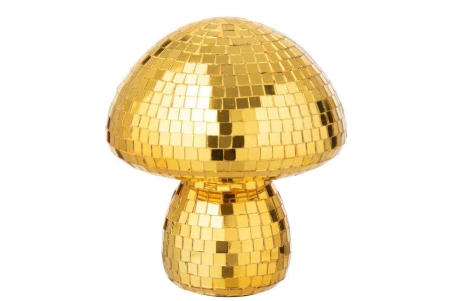 MUSHROOM MIRROR GLASS YELLOW