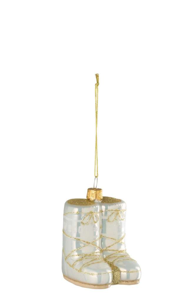 HANGER MOON BOOTS GLASS WHITE