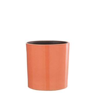 FLOWER POT FLEK CERAMIC PINK MEDIUM