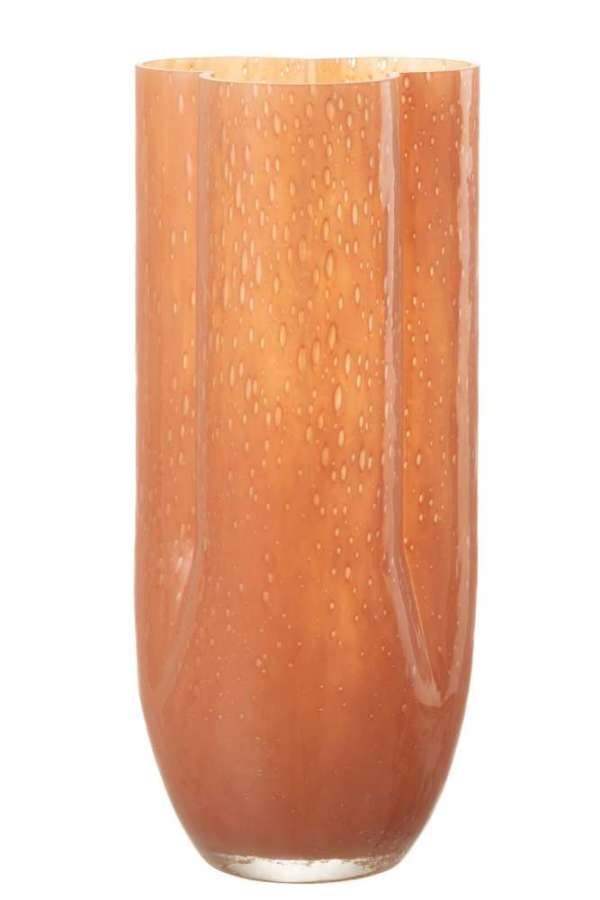 VASE TRIKKIE GLASS CORAL