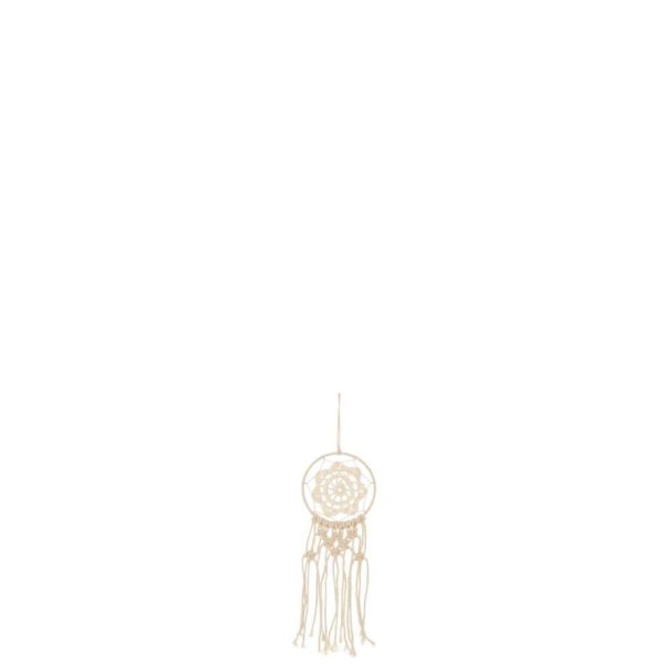 DREAMCATCHER MACRAME COTTON ECRU SMALL