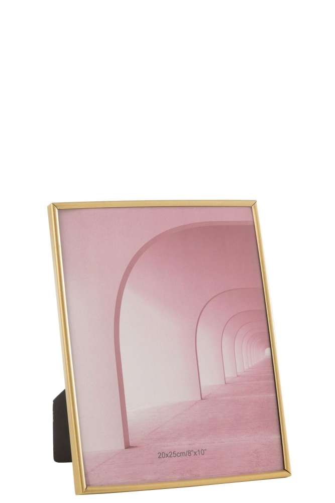PHOTO FRAME TRACY STEEL MATT GOLD LARGE