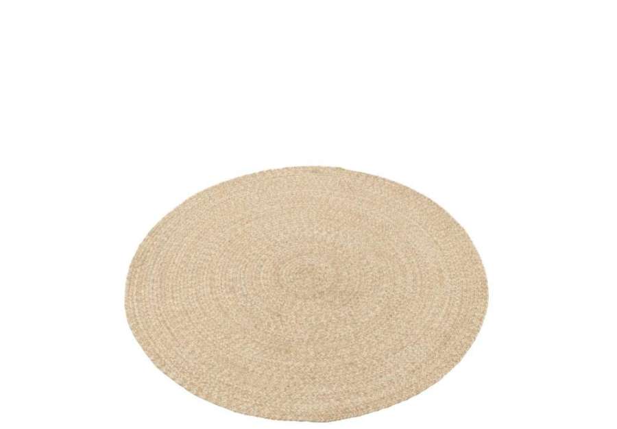 CARPET MIAMI OUTDOOR POLY NATURAL/WHITE SMALL