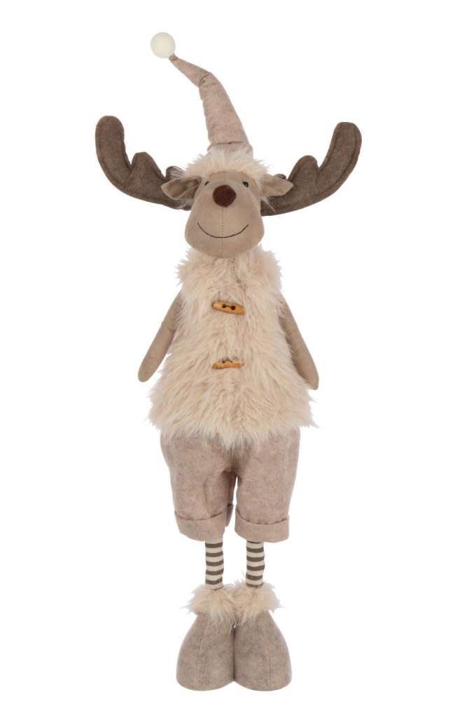 MOOSE TELESCOPIC FUR POLYESTER ECRU
