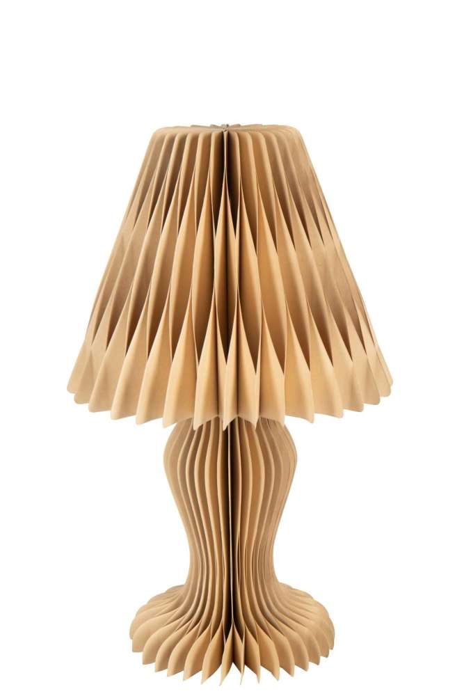 LAMP SHADE VINTAGE FOLDABLE PAPER CAMEL