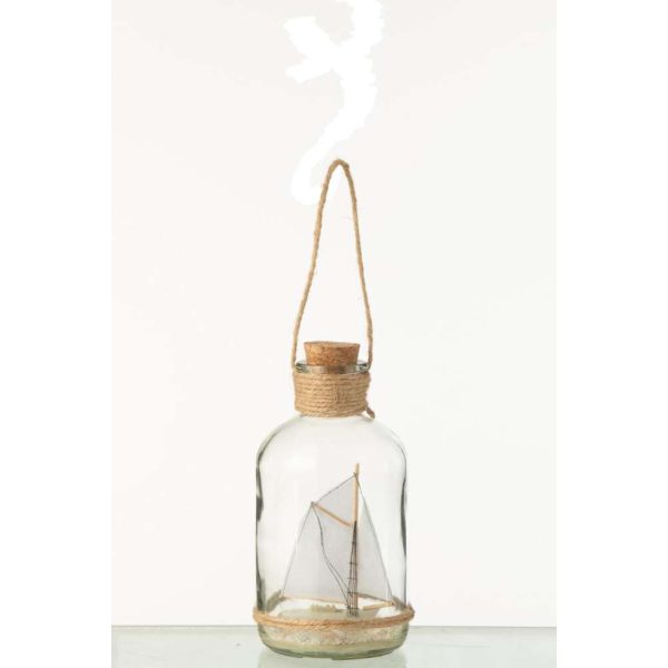 SHIP IN A BOTTLE GLASS MEDIUM