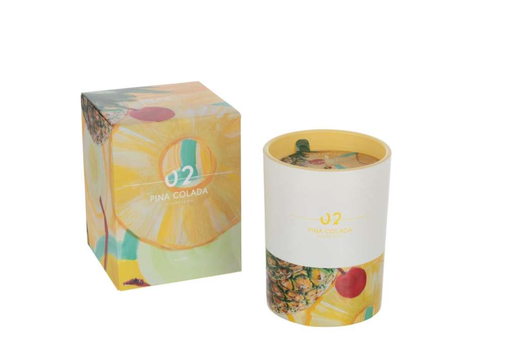 CANDLE PINA COLADA SMALL-45H