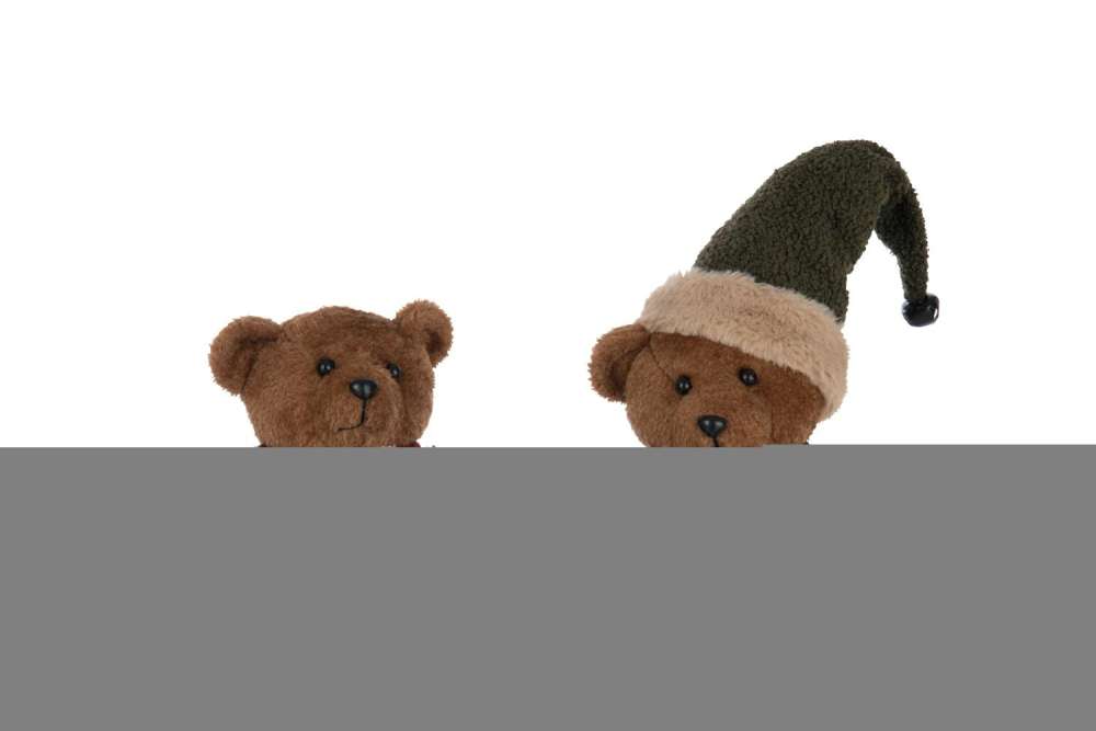 BEAR WINTER CLOTHES POLYESTER MULTICOLORED ASSORTMENT OF 2