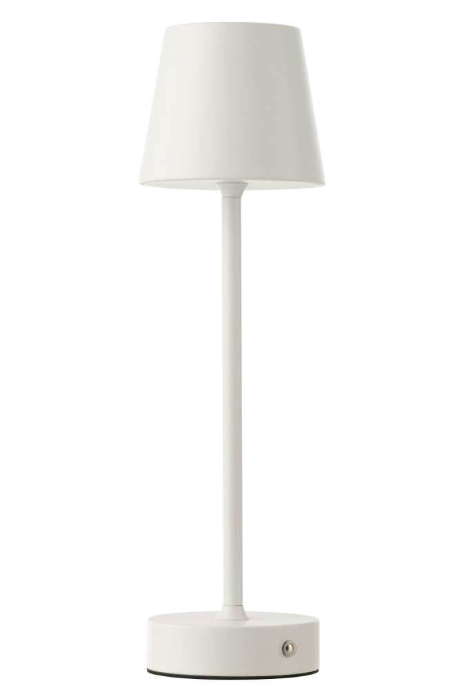 TABLE LAMP GOA METAL WHITE