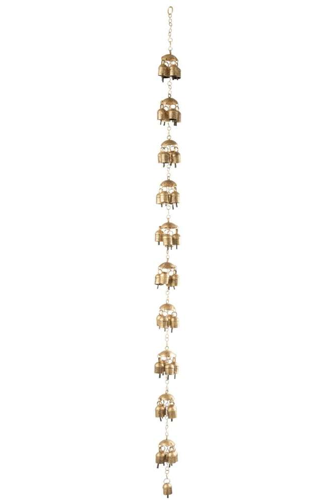 HANGER BELLS IRON GOLD COLORED