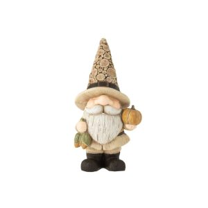 GNOME WOOD IMITATION POLYRESIN NATURAL LARGE