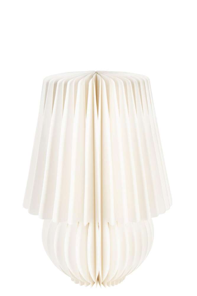 LAMP SHADE FOLDABLE PAPER OFF-WHITE