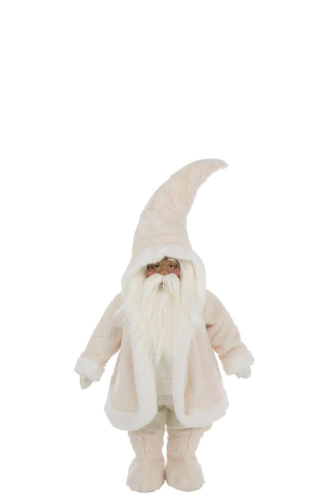 SANTA CLAUS GLASSES POLYESTER WHITE