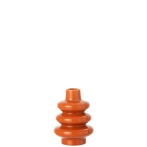 VASE BUOYS SHINY PORCELAIN TERRACOTTA SMALL