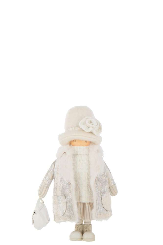 GIRL BAG POLYESTER OFF-WHITE SMALL