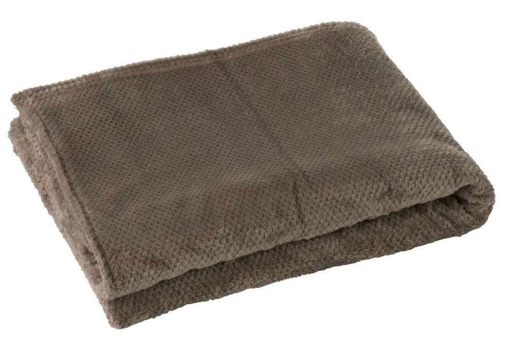 BLANKET SNUGGLE POLYESTER DARK GREY