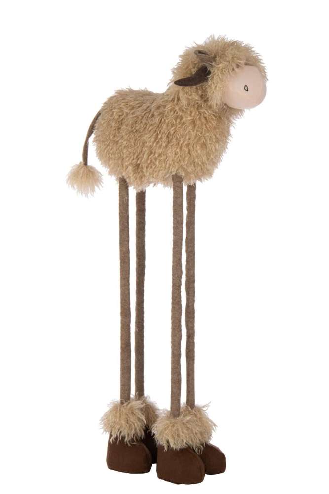 COW TELESCOPIC POLYESTER DARK BROWN/BEIGE LARGE