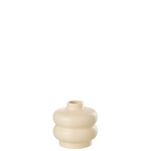 VASE MACARON DOLOMITE YELLOW