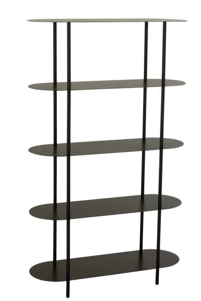 RACK OVAL IRON BLACK