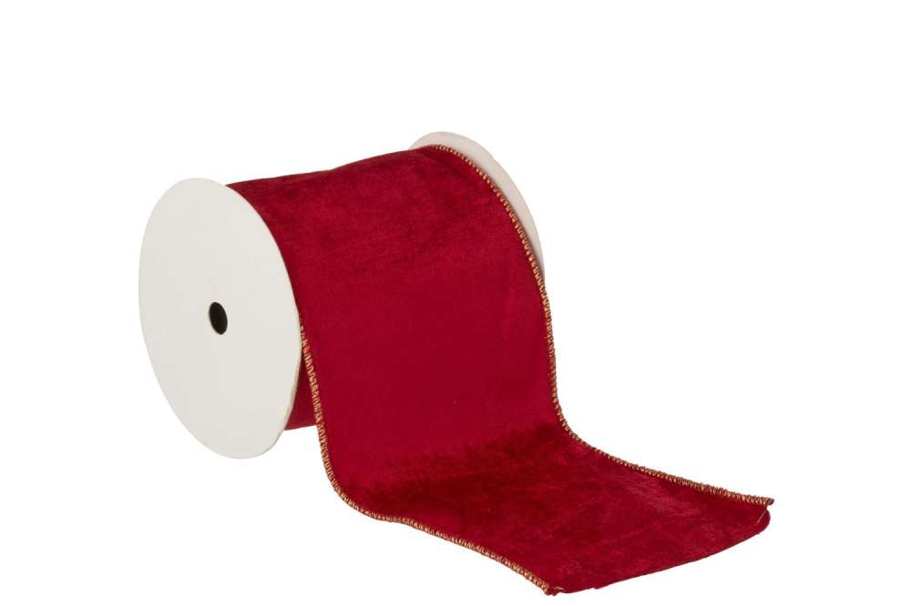 RIBBON  VELVET RED