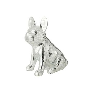 BULLDOG MIRROR RESIN SILVER