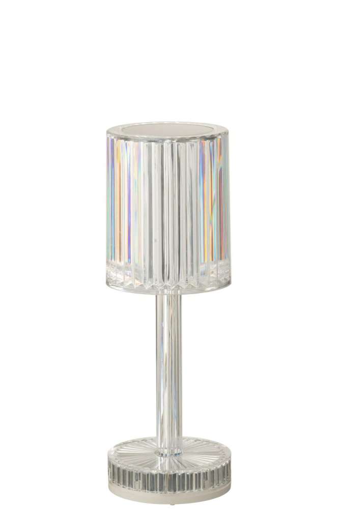 TABLE LAMP DIMMABLE POLYSTYRENE TRANSPARENT