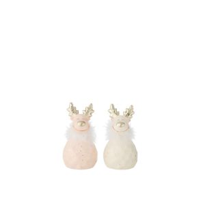 REINDEER FUR CLAY MULTICOLORED SMALL ASSORTMENT OF 2