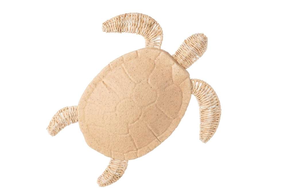 WALL DECORATION TURTLE COLI IRON NATURAL