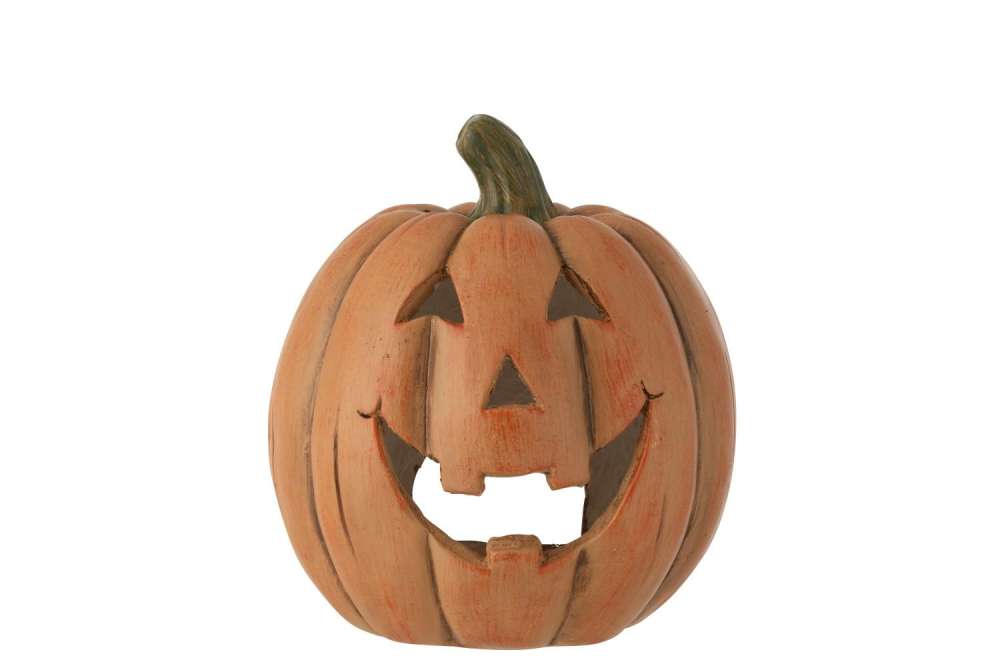 PUMPKIN HALLOWEEN CLAY CARAMEL