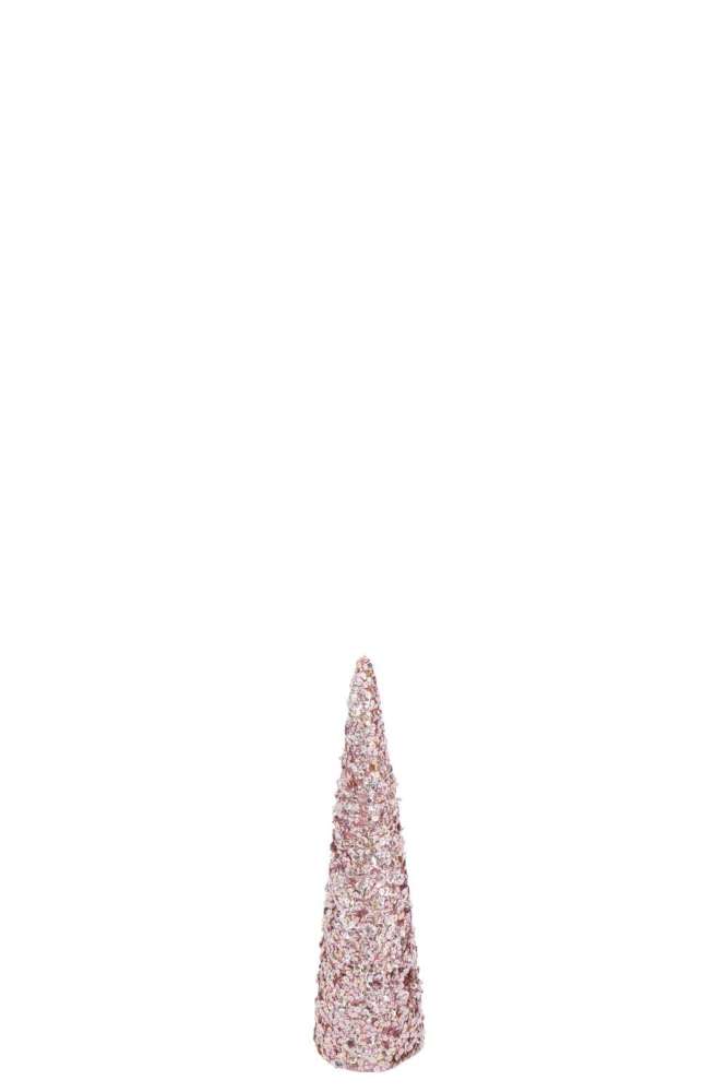CONE SEQUINS FOAM LIGHT PINK SMALL