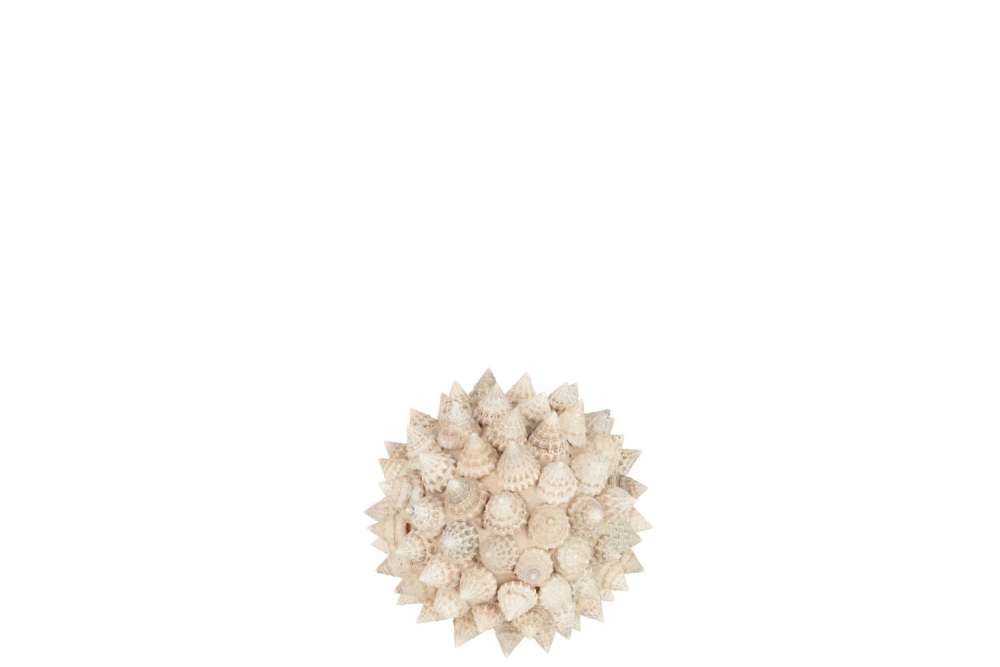 BALL SHELLS PIKE WHITE SMALL