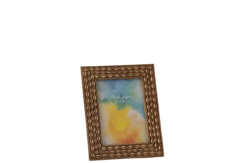 PHOTOFRAME SHELL 13X18 POLY BEIGE LARGE