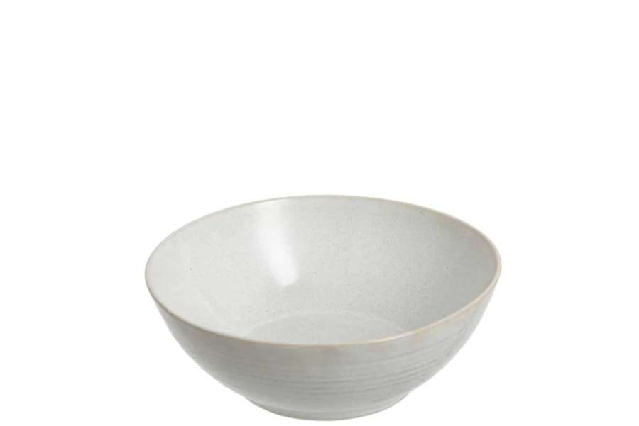 BOWL NOA CERAMIC WHITE LARGE