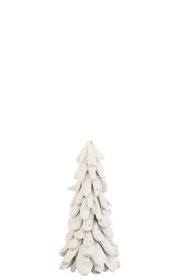 TREE SNOW DRIFTWOOD WHITE MEDIUM