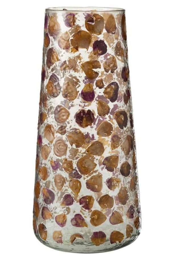 VASE GERARD GLASS AMBER