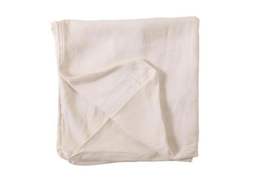 COVER FOR SEAT+9CUSHIONS MONACO LINEN XL MARSHMALLOW WHITE