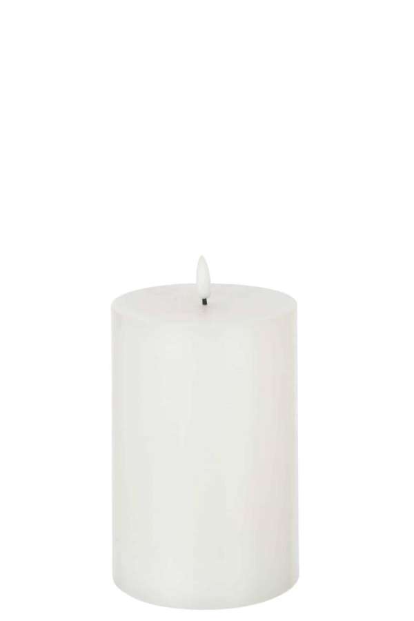 CANDLE LED WHITE MEDIUM