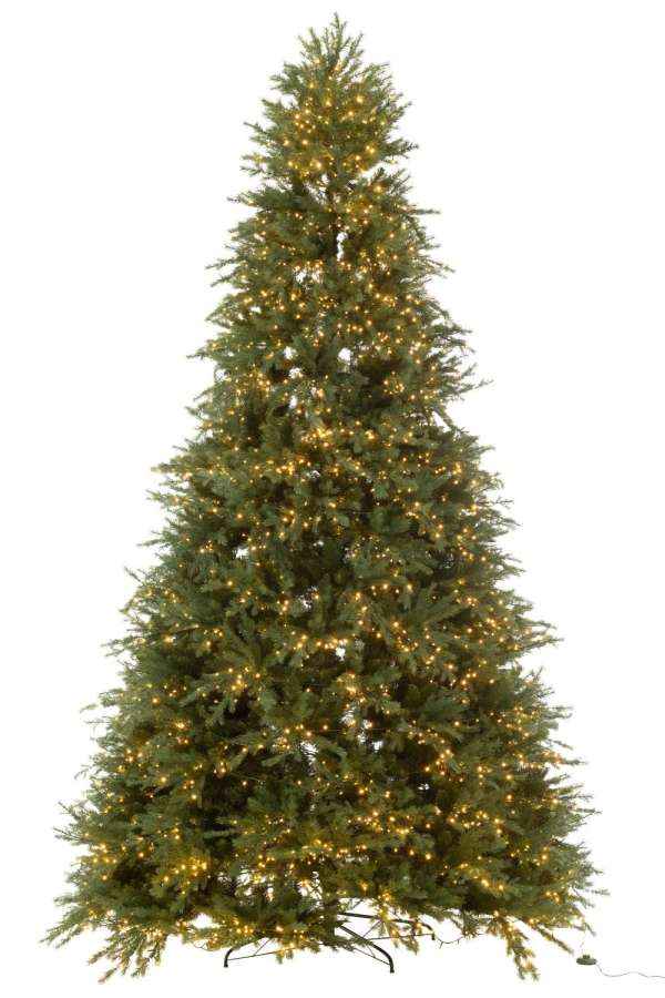 CHRISTMAS TREE 4000 LED ARTIFICIAL DARK GREEN EXTRA LARGE