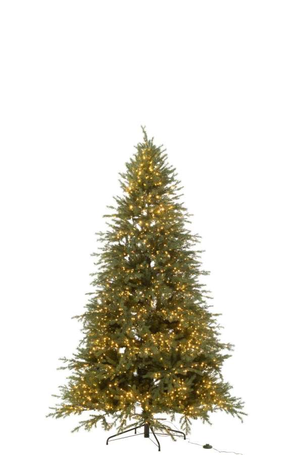 CHRISTMAS TREE 3000 LED ARTIFICIAL DARK GREEN LARGE